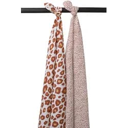Meyco Pleny 2-balení Panter-Cheetah camel