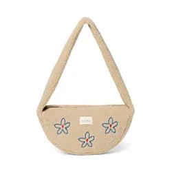 Studio Noos Teddy Mini Cross Body Kabelka Ecru Flower Heart