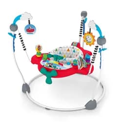 Baby Einstein Skákadlo/aktivní centrum 2v1 Ocean Explorers Airplane Adventure™ 6m+ do 12 kg