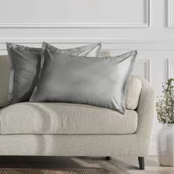 Povlaky na polštáře AmeliaHome Velvet Side Si šedé, velikost 50x70