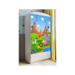 Kocot kids Dětská skříň Babydreams 90 cm safari bílá
