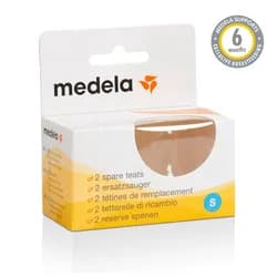 Medela Dudlík k láhvi náhradní 2ks - S