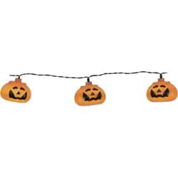 Světelný LED řetěz délka 2,1 m Star Trading Halloween - oranžový