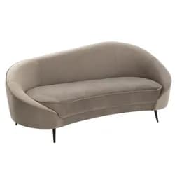 Hnědo-černý dámská šála s třásněmi a vzorem- 65*190 cm Clayre & Eef