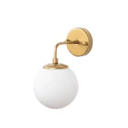 Opviq Nástěnná lampa Horn II zlatá
