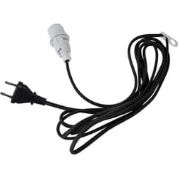 Závěsný kabel délka 3,5 m E14 Star Trading Lacy - černý