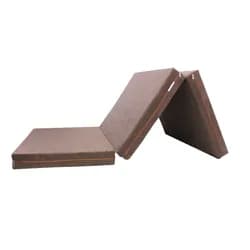 e-matrace.com Skládací matrace pro hosty hnědá 10 cm