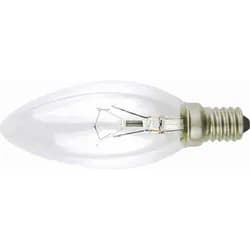 Nárazuvzdorná žárovka svíčka E14 230V 40W