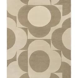 BRINK & CAMPMAN - Koberec ORLA KIELY PRISM FLOWER MUSHROOM/ECRU