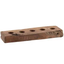 Sklenička na víno se zlatou stopkou - ∅  9*23 cm Clayre & Eef