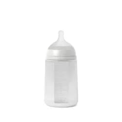 Suavinex kojenecká láhev (M) Colour Essence 240ml - bílá