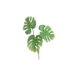 Umělá dekorační květina Filodendron - 15*12*28 cm J-Line by Jolipa