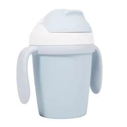 Bo Jungle Hrníček se slámkou CPLA Blue