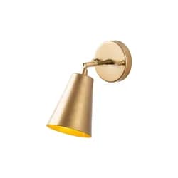 Opviq Nástěnná lampa Evander zlatá
