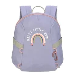 Lässig KIDS Tiny Backpack Outdoor Rainbow pastel lilac