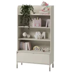 Casarredo Regál se zásuvkou SPOLETO kašmír/dub lanýž