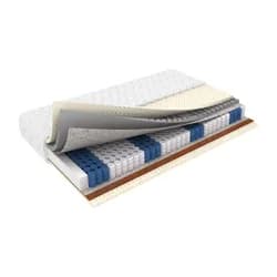 MT Matrace TURIN s latexem a kokosem 80x200cm, 24cm H2-H3