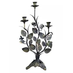 Stolní lampa Tiffany ve tvaru pyramidy - 26*26*30 cm Clayre & Eef