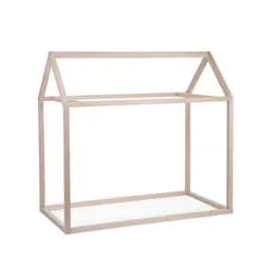Childhome Rám postele Domek Natural 70x140cm