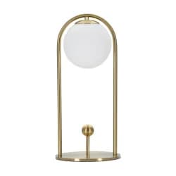 Mauro Ferretti Stolní lampa Glamy Arc A 47 cm zlatá