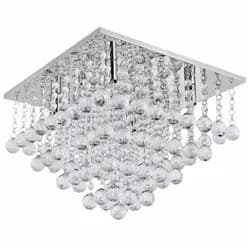 TooLight Křišťálové stropní svítidlo 392203 stříbrné