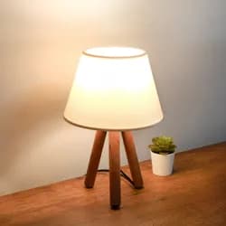 Opviq Stolní lampa Shade I krémová/hnědá