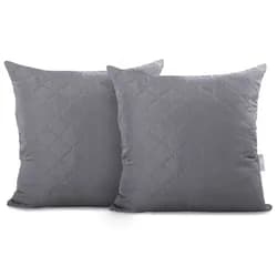 Povlaky na polštáře Decoking Mela šedé 40x40 - 2 kusy, velikost 40x40*2