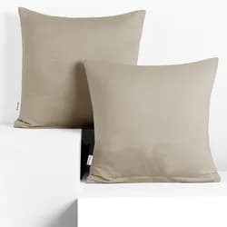 Sada 2 povlaků na polštář Decoking Terro cappuccino, velikost 50x50*2
