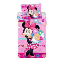 Jerry Fabrics Povlečení Minnie Bows and flowers 140x200 70x90