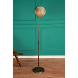 Opviq Stojací lampa Povimento 165 cm zlatá