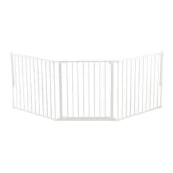 BabyDan Prostorová zábrana Supreme OLAF X bílá 90-225 cm