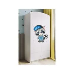 Kocot kids Dětská skříň Babydreams 90 cm mýval bílá