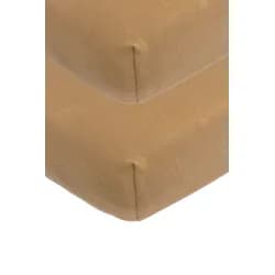 Meyco Žerzejové prostěradlo 40x80/90 - Toffee