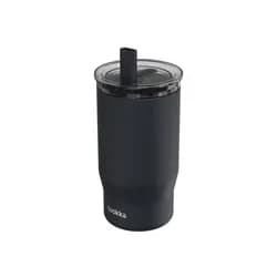 Quokka Nerezový termohrnek s brčkem Mist Black 720 ml