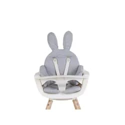 Childhome Sedací podložka do dětské židličky Rabbit Jersey Grey