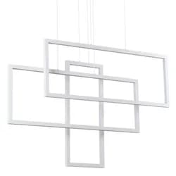 IDEAL LUX - Závěsné osvětlení FRAME - obdélníkové