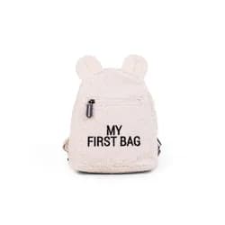 Childhome Dětský batoh My First Bag Teddy Off White