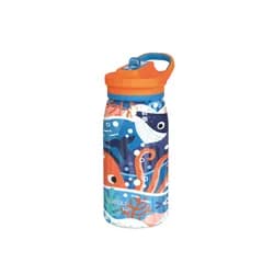 Quokka Nerezová termoláhev s pítkem Pop Kids Ocean 445 ml