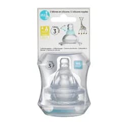 Mii Sophie la girafe set 2 ks saviček - pomalý průtok - S