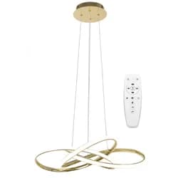 TooLight Stropní LED svítidlo Rings zlaté