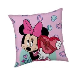 Jerry Fabrics Dekorační polštářek 40x40 cm - Minnie "Purple"