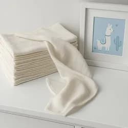 PREM Dětské látkové pleny EKO 70×70 cm, přírodně bílá - nebělená, 100% bavlna, 5 ks v balení