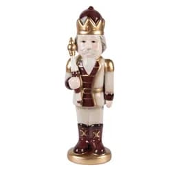 Béžová keramická dekorace Louskáček ChrisMs - 9*7*26 cm Clayre & Eef