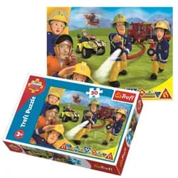 MR Dětské puzzle Požárník Sam - 30 dílků