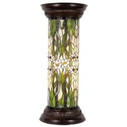 Stojací lampa Tiffany Filigree  - Ø 46*168 cm 2x E27 / Max 60W Clayre & Eef