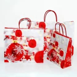 Vánoční papírová taška NATALE - velká