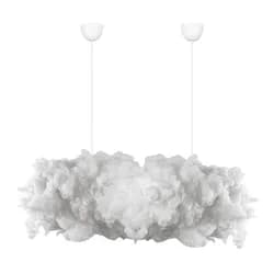 Opviq Závěsný lustr Serenity 90 cm bílý