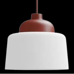 DeVorm - Závěsná lampa SPLIT ROUND PENDANT - DRUM