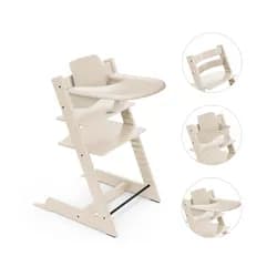 STOKKE® Tripp Trapp® + Baby set + pult zvýhodněná sada - Vanilla White