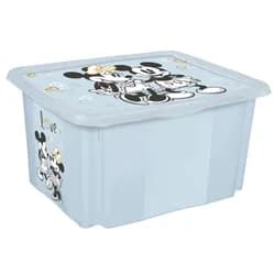 KEEEPER Úložný box s víkem velký "Mickey" - Modrá